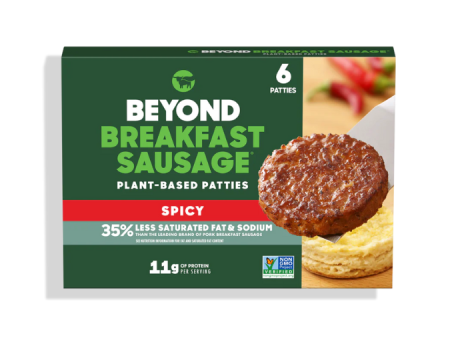 Beyond Meat Beyond Breakfast Spicy Sausage Patties - 210g Online Hot Sale