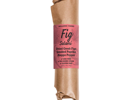 Hellenic Farms Smoked Paprika Fig Salami - 180g For Cheap