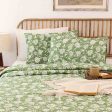 Green Genda Phool Cotton Duvet Cover | Double Size | 90 x 108 Inches Online