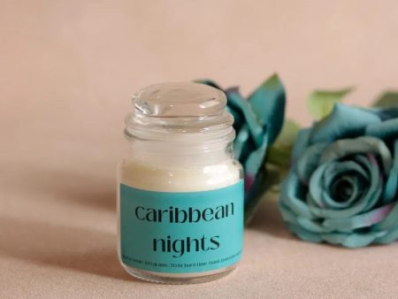 Caribbean Nights Scented Jar | Single | 6 x 7.6 cm   2.5 x 3 inches Online