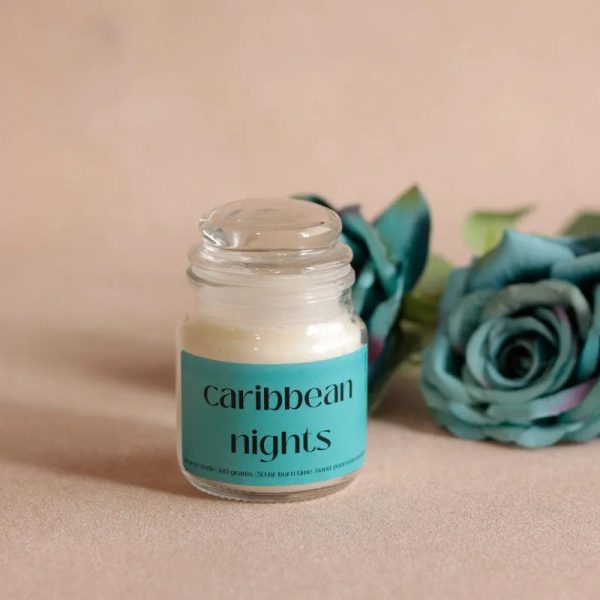 Caribbean Nights Scented Jar | Single | 6 x 7.6 cm   2.5 x 3 inches Online