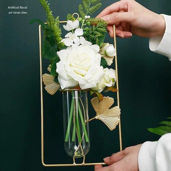 Metal Frame Test Tube Planter | 6 x 3 x 12 inches Sale