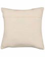 Floral & Leaf Knitted Tufted Cotton Cushion Cover | 18 X 18 Inches Sale