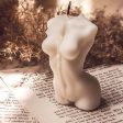 Female Torso Candle | 3.81 x 3.81 x 8.89 cm   2 x 2 x 3.5 inches on Sale