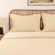 Beige Ginger Cotton Duvet Cover | Double Size  | 90 x 108 Inches Discount