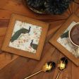 Peacock Series Framed Coasters | Set Of 2 Cheap