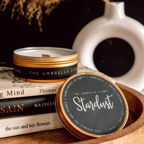 Stardust Scented Candle | Single | 8 x 3 cm   3.15 x 1.2 inches Hot on Sale