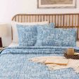 Blue Gamathi Cotton Duvet Cover | Single Size | 60 x 90 Inches Hot on Sale