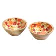 Round Roses And Chamomile Print Snack Bowls | Set Of 2 Online Hot Sale