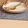 Grey Geometric Print Table Runner | 72 x 12 inches Sale