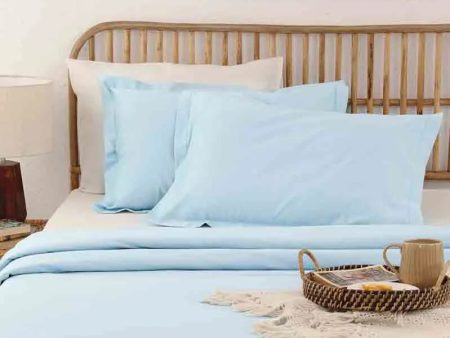 Blue Juniper Cotton Duvet Cover | Double Size | 90 x 180 Inches Online Hot Sale