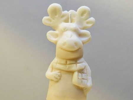 Christmas Reindeer Candle | 7.6 x 2.5 cm   3 x 1 inches Online Hot Sale