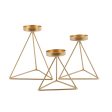 Triangle Tealight Candle Holder | Set of 3 Fashion