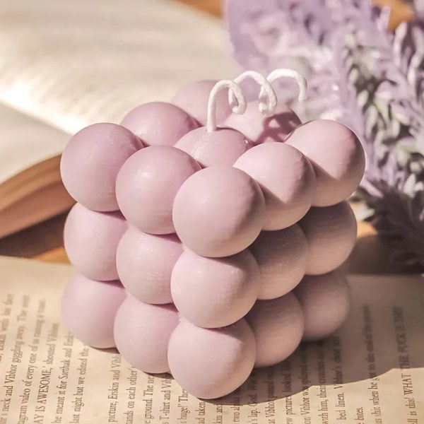 Bubble Candle | Single | 7.1 x 7.1 x 7.1 cm   2.8 x 2.8 x 2.8 inches Online Hot Sale