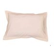 Off White Sesame Cotton Satin Bedsheet Set | Double Fitted | 90 x 108 Inches on Sale