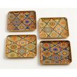 Vintage Decorative Elements Coasters  | Set Of 4 Online now