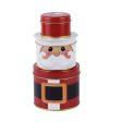 Tall Santa Tin Box | 4 x 8 inches Fashion