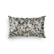 Silver Tara Hand Embroidered Faux Silk Cushion Cover Cheap