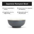 Japanese Ramyeon Ceramic Serving Bowl | 8 x 3 inches Fashion