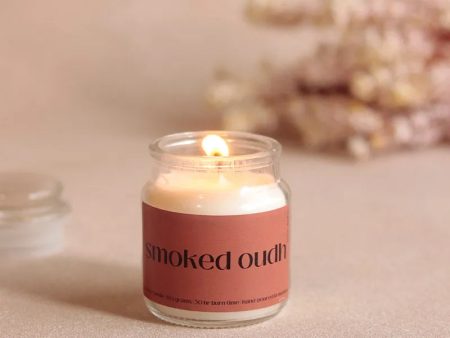 Smoked Oudh Scented Jar Candle | Single | 7.6 x 5.1 cm   2 x 3 inches Online