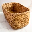 Water Hyacinth Elliptical Basket | 14 Inches Online Hot Sale