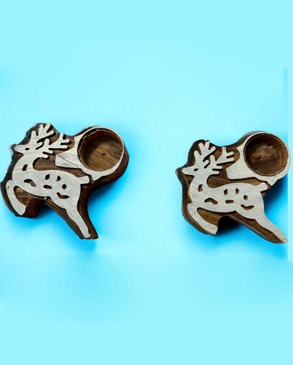 Reindeer Tea Light Holder | Set Of 2 Online