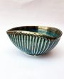 Teal Rectangular Ceramic Serving Bowl | 8.5 x 6 x 4 inches Hot on Sale