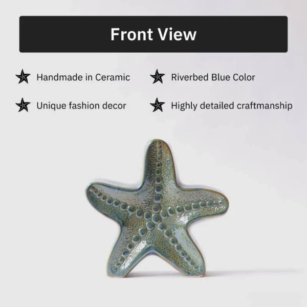 Starfish Ceramic Flower Vase | 8 Inch Online Hot Sale