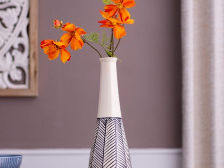 Astrea Line Ceramic Handcrafted Flower vase on Sale