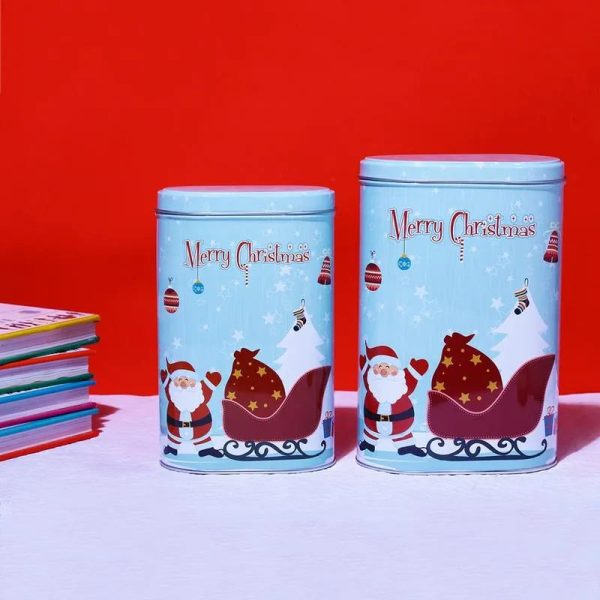 Santa s Sleigh Tall Storage Box | Set of 2 Fashion