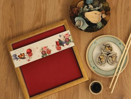 Beautiful Blossom Series Tissue Tray | 9 x 9 x1.5 inches Online Hot Sale