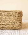 Natural Nomad Date Palm Grass Basket | 12 x 6 Inches Hot on Sale