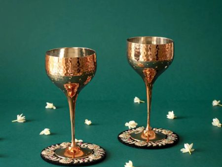 Naaz Grande Wine & Champagne Goblets | Set of 2 on Sale