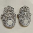 Hamsa Hand Tea Light Holder | Set Of 2 Online now