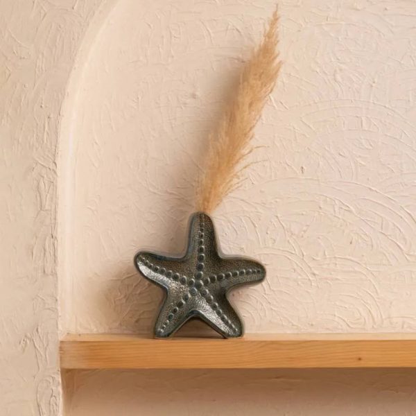 Starfish Ceramic Flower Vase | 8 Inch Online Hot Sale