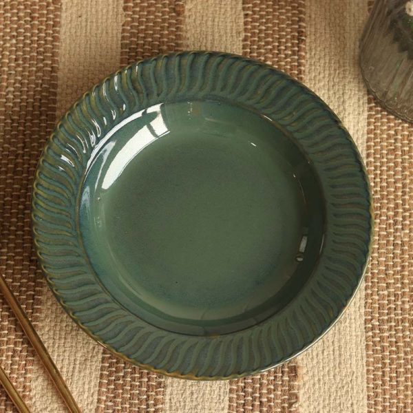 Angelina Ceramic Deep Pasta Plate | 9 inches Cheap