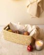 Natural Nomad Date Palm Grass Basket | 12 x 6 Inches Hot on Sale