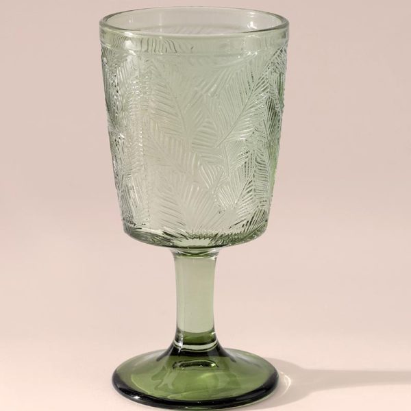 Tropical Moss Wine & Champagne Glass Discount