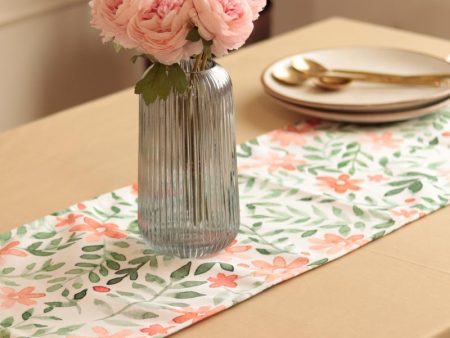 Trendy Floral With Multicolor Table Runner | 72 x 12 inches For Sale