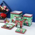 Green Santa & Snowman Box | Set of 3 Hot on Sale