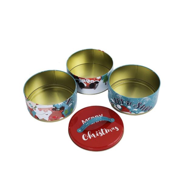 Large Blue Christmas Storage Container | 7 x 8 inches Online Sale