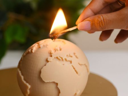 Decorative Globe Scented Candle | Single | 5.1 x 10.2 cm   2 x 4 inches For Cheap