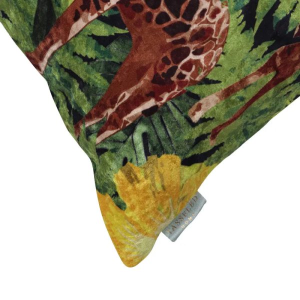 Melman Land Velvet Cushion Cover | 16 x 16 inches Hot on Sale