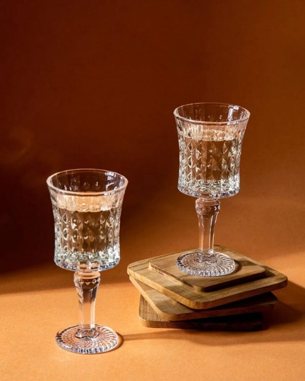 Zane Wine & Champagne Glasses | Set of 4 | 3 x 6 inches Fashion