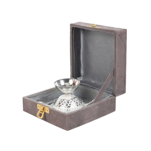 Silver Tortoise Akhand Diya | Silver Online