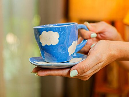 Cloud Cup & Saucer Combo Online Hot Sale