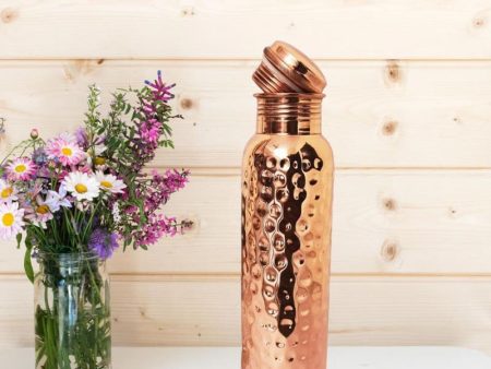 Hammered Bottle with Cleaning Brush Hammered | 750ml Fashion