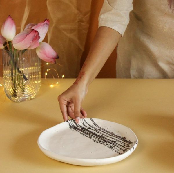 Art of Dining Ceramic Small Plate | 8 inches , 6 inches Cheap