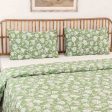 Green Genda Phool Cotton Duvet Cover | Double Size | 90 x 108 Inches Online