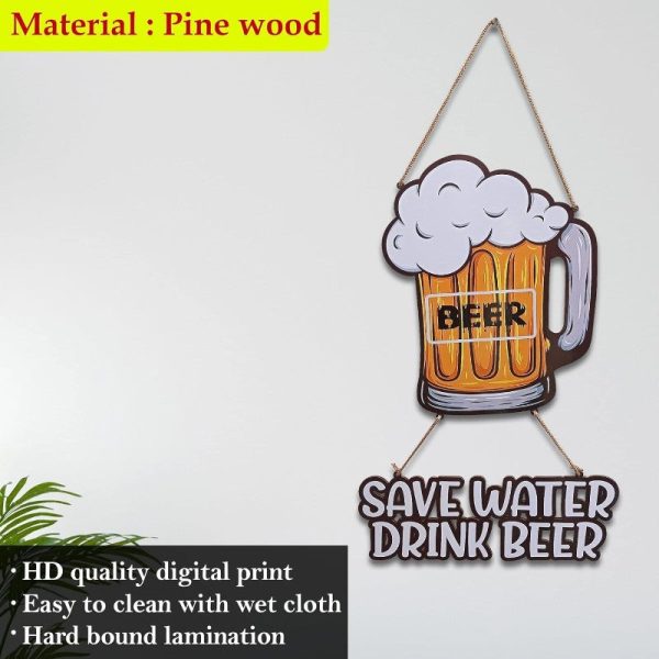 Beer Mug Wooden Wall Hanging Online Hot Sale